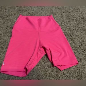Nobull shorts. Neon pink ribbed shorts. Women’s xs